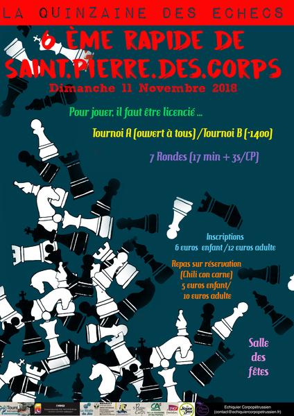 Affiche du tournoi 2018